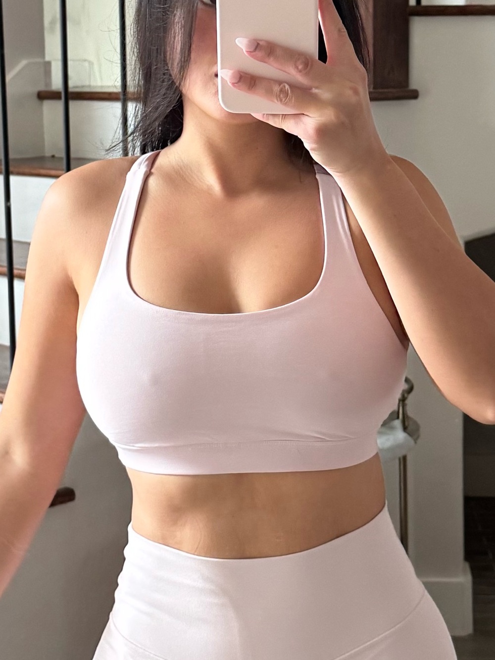 lululemon Energy Bra *Medium Support B-D Cups, FLUSH PINK, Size 6